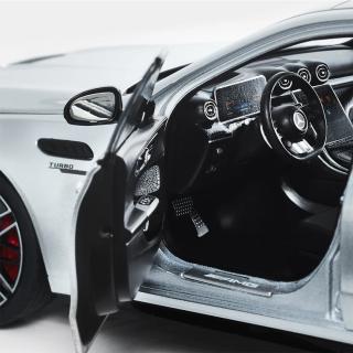 Mercedes-AMG C 63 S E Performance hightech silver NZG 1:18 Metallmodell