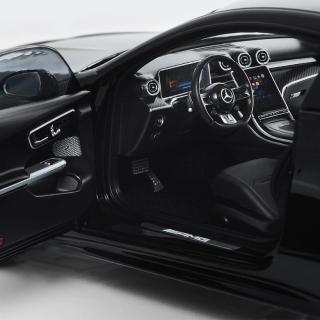 Mercedes-AMG CLE 53 Coupé obsidian black NZG 1:18 Metallmodell