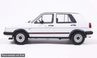 VW Golf II GTI, weiss, 1983 MCG 1:18 Metallmodell, Türen und Hauben nicht zu öffnen