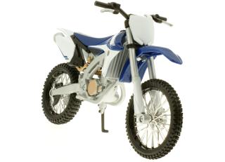 Yamaha YZ450F weiß / blau   Maisto 1:12