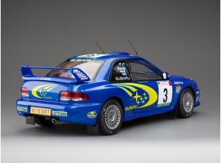 Subaru Impreza S6 2000  WRC #3 R.Burns/ R.Reid winner TAP Rally Portugal SunStar Metallmodell 1:18