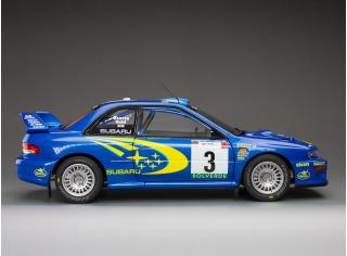 Subaru Impreza S6 2000  WRC #3 R.Burns/ R.Reid winner TAP Rally Portugal SunStar Metallmodell 1:18