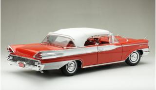 Mercury Park Lane 1959 Closed Convertible-White/Canton Red SunStar Metallmodell 1:18