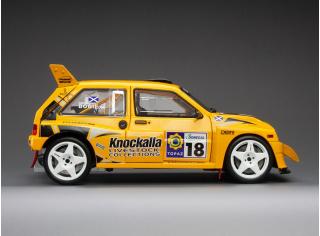 MG Metro 6R4 2010 #18 D.Bogie/E.Sherry,Topaz Donegal International rally, orange SunStar Metallmodell 1:18