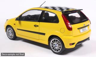 Ford Fiesta Champ, gelb, 2007 MCG 1:18 Metallmodell, Türen und Hauben nicht zu öffnen