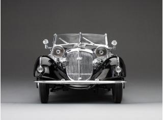 Horch 855 Special Roadster 1939 black/silver SunStar Metallmodell 1:18