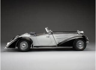 Horch 855 Special Roadster 1939 black/silver SunStar Metallmodell 1:18