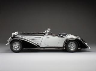 Horch 855 Special Roadster 1939 black/silver SunStar Metallmodell 1:18