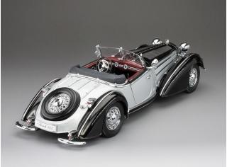 Horch 855 Special Roadster 1939 black/silver SunStar Metallmodell 1:18