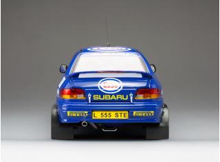 Subaru Impreza 555 1993 #1 Colin McRae Winner Memorial Bettega, blue SunStar Metallmodell 1:18