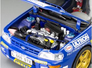 Subaru Impreza 555 1993 #1 Colin McRae Winner Memorial Bettega, blue SunStar Metallmodell 1:18