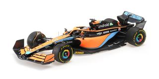 MCLAREN F1 TEAM MCL36 - DANIEL RICCIARDO -  BAHRAIN GP 2022 Minichamps 1:18 Resinemodell