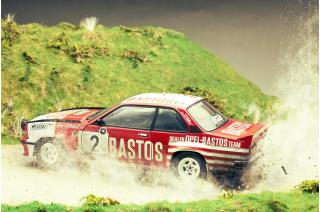 Opel Ascona 400 -#2 G.Colsoul/A.Lopes Event : Winner Lotto Haspengouwrally 1982 SunStar Metallmodell 1:18