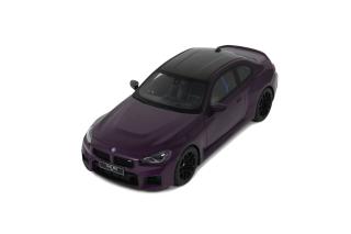 BMW M2 PURPLE 2023 GT Spirit 1:18 Resinemodell (Türen, Motorhaube... nicht zu öffnen!)