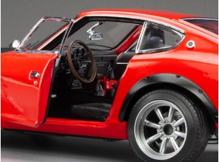 Datsun 240Z 1971  red SunStar Metallmodell 1:18
