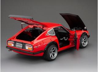 Datsun 240Z 1971  red SunStar Metallmodell 1:18