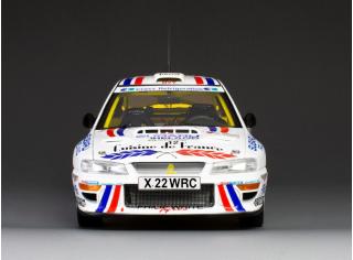 Subaru Impreza 2002  S6 WRC #12 A.Nesbitt/J.O`Brien, Winner Jim Clark Memorial Rally, white/red/blue SunStar Metallmodell 1:18