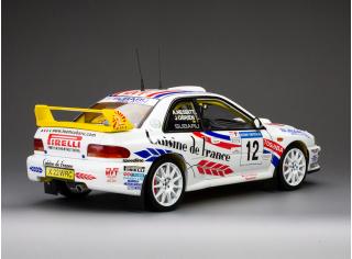 Subaru Impreza 2002  S6 WRC #12 A.Nesbitt/J.O`Brien, Winner Jim Clark Memorial Rally, white/red/blue SunStar Metallmodell 1:18