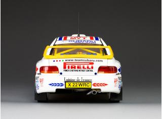 Subaru Impreza 2002  S6 WRC #12 A.Nesbitt/J.O`Brien, Winner Jim Clark Memorial Rally, white/red/blue SunStar Metallmodell 1:18