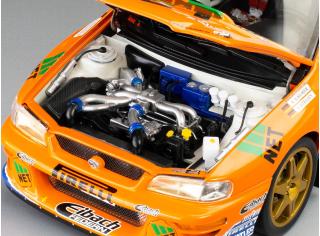 Subaru Impreza S5 WRC 1999 #1 A.Kremer/F.Berßen ,Winner ADAC Rallye Deutschland, red SunStar Metallmodell 1:18