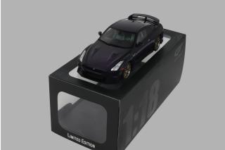 NISSAN GT-R TAKUMI EDITION PURPLE 2024 GT Spirit 1:18 Resinemodell (Türen, Motorhaube... nicht zu öffnen!)