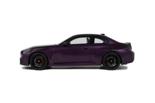 BMW M2 PURPLE 2023 GT Spirit 1:18 Resinemodell (Türen, Motorhaube... nicht zu öffnen!)