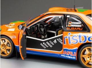 Subaru Impreza S5 WRC 1999 #1 A.Kremer/F.Berßen ,Winner ADAC Rallye Deutschland, red SunStar Metallmodell 1:18