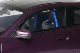 BMW M2 PURPLE 2023 GT Spirit 1:18 Resinemodell (Türen, Motorhaube... nicht zu öffnen!)