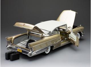 Buick Limited Riviera coupe 1958  *platinum collection*, glacier white/gold mist SunStar Metallmodell 1:18