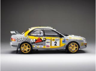 Subaru Impreza 555 1999 #2 B.Fisher/R.Kennedy Winner AA Circuit of Ireland, various SunStar Metallmodell 1:18