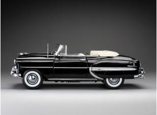 Chevrolet Bel Air Open Convertible 1953  black SunStar Metallmodell 1:18