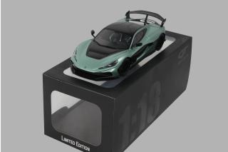 RIMAC NEVERA R R-GREEN 2024 GT Spirit 1:18 Resinemodell (Türen, Motorhaube... nicht zu öffnen!)