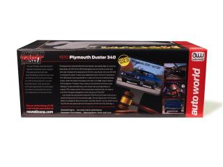 Plymouth Duster 340 1970 *Mecum Auctions*, violet Auto World 1:18