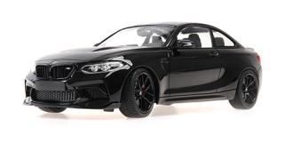 BMW M2 CS - 2020 - BLACK METALLIC W/BLACK WHEELS Minichamps 1:18 Metallmodell, Türen, Motorhaube... nicht zu öffnen