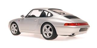 PORSCHE 911 (993) - 1993 - SILVER Minichamps 1:18 Metallmodell, Türen, Motorhaube... nicht zu öffnen