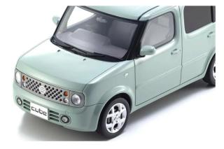 Nissan Cube (2003) - Light Green Kyosho 1:18 Resinemodell