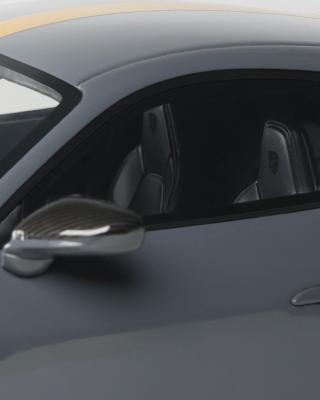 PORSCHE 911 [992.2] GT3 TOURING GREY 2025 GT Spirit 1:18 Resinemodell (Türen, Motorhaube... nicht zu öffnen!)