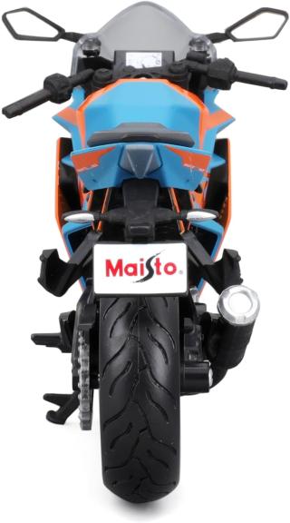 KTM RC 390 orange/blau Maisto 1:12