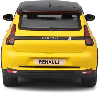 Renault 5 E-Tech gelb Burago 1:24