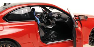 BMW M2 – G87- 2023 – RED METALLIC Minichamps 1:18 Metallmodell mit zu öffnenden Türen und Haube(n)