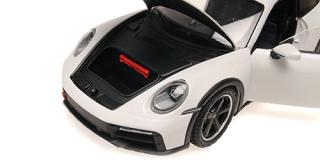 PORSCHE 911 DAKAR - 2022 - GREY METALLIC Minichamps 1:18 Metallmodell mit zu öffnenden Türen und Haube(n)