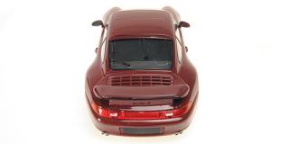 PORSCHE 911 (993) TURBO S - 1997 - DARK RED METALLIC Minichamps 1:18 Metallmodell, Türen, Motorhaube... nicht zu öffnen