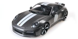 PORSCHE 911 (992) SPORT CLASSIC – 2022 – GREY METALLIC Minichamps 1:18 Metallmodell, Türen, Motorhaube... nicht zu öffnen