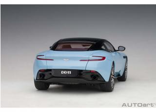 Aston Martin DB11 (Q FROSTED GLASS BLUE) (composite model/full openings) AUTOart 1:18