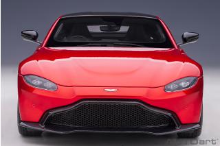 Aston Martin Vantage 2019 (hyper red) (composite model/full openings) 1:18