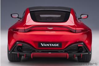 Aston Martin Vantage 2019 (hyper red) (composite model/full openings) 1:18