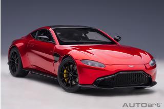Aston Martin Vantage 2019 (hyper red) (composite model/full openings) 1:18