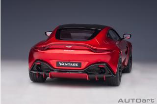 Aston Martin Vantage 2019 (hyper red) (composite model/full openings) 1:18