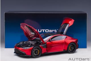 Aston Martin Vantage 2019 (hyper red) (composite model/full openings) 1:18
