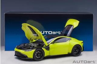 Aston Martin Vantage 2019 (lime essence) (composite model/full openings) AUTOart 1:18